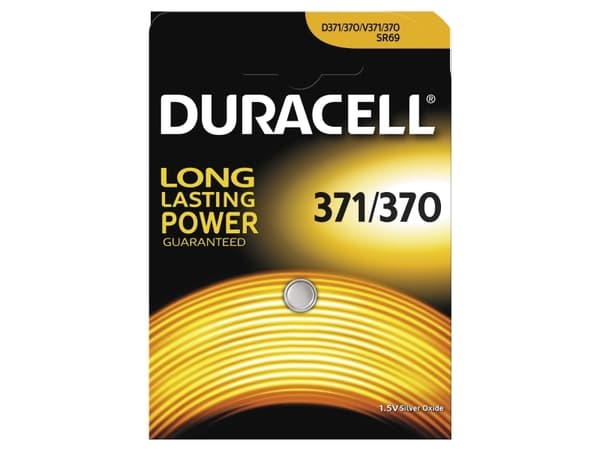 Duracell Watch 371/370 - Batteri SR69 - silveroxid