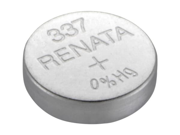 Renata Knapcellebatteri 337 1.55 V 1 stk 8 mAh Sølvoxid SR416