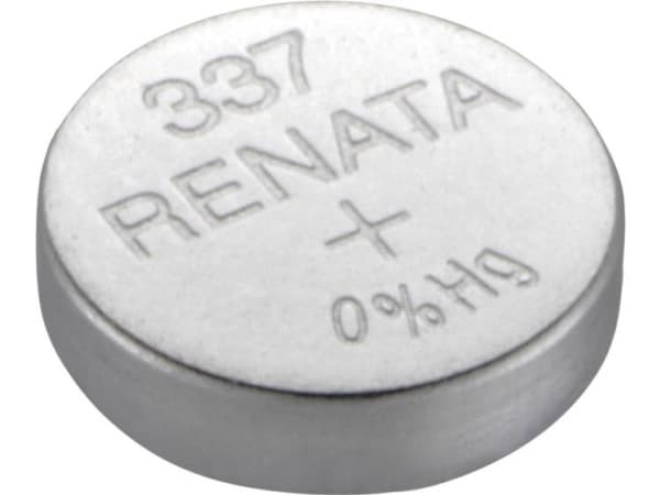Renata Knapcellebatteri 337 1.55 V 1 stk 8 mAh Sølvoxid SR416