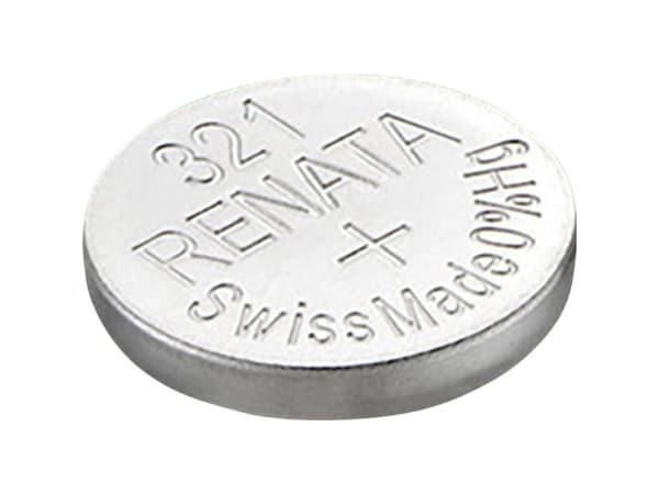Renata Knapcellebatteri 321 1.55 V 1 stk 14.5 mAh Sølvoxid SR65