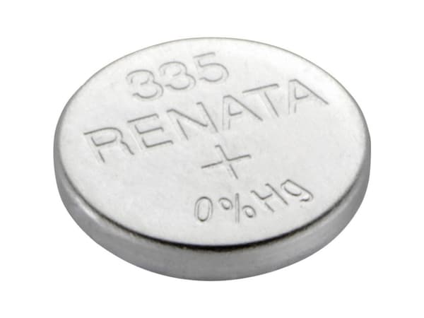 Renata Knapcellebatteri 335 1.55 V 1 stk 6 mAh Sølvoxid SR512