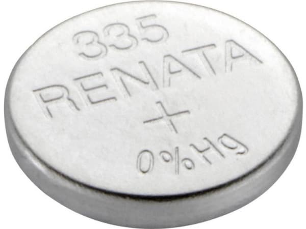 Renata Knapcellebatteri 335 1.55 V 1 stk 6 mAh Sølvoxid SR512