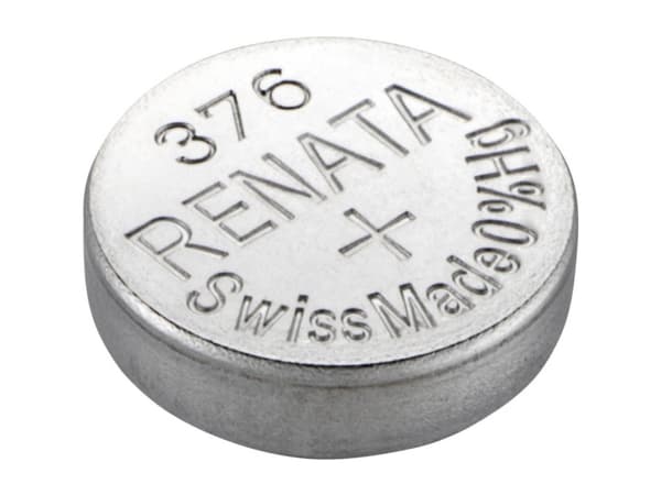 Renata Knapcellebatteri 376 1.55 V 1 stk 27 mAh Sølvoxid SR66