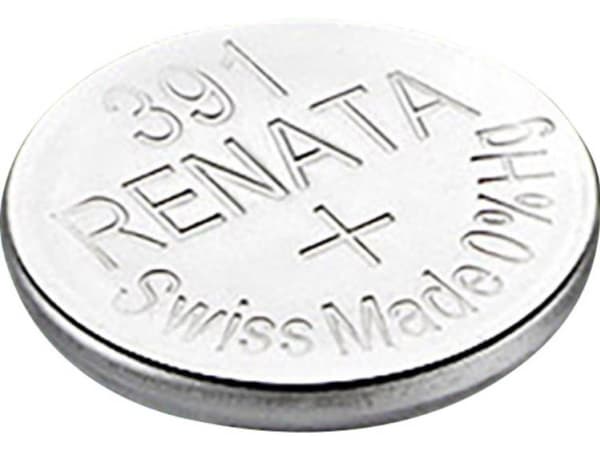 Renata Knapcellebatteri 391 1.55 V 1 stk 50 mAh Sølvoxid SR55