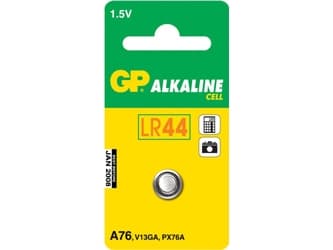 GP A76 - Paristo LR44 - Alkaliparisto