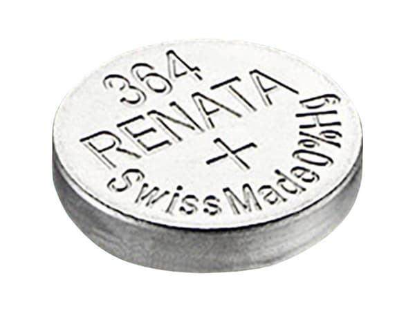 364 Knapcellebatteri Sølvoxid 1.55 V 19 mAh Renata SR60 1 stk