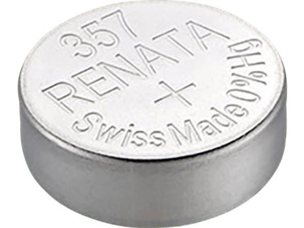 Renata Knapcellebatteri 357 1.55 V 1 stk 190 mAh Sølvoxid SR44