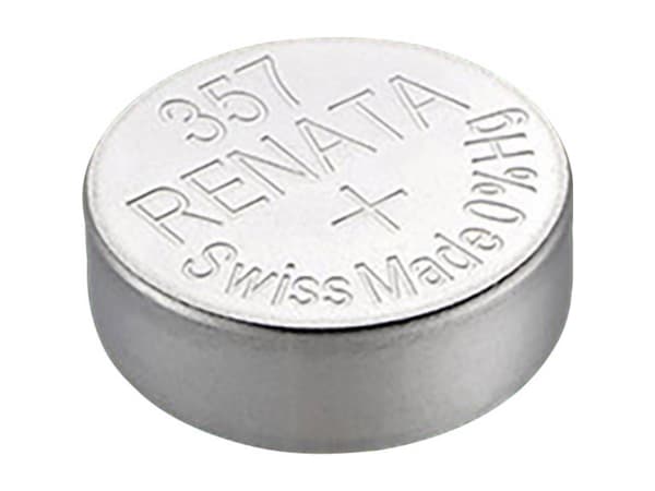 Renata Knapcellebatteri 357 1.55 V 1 stk 190 mAh Sølvoxid SR44