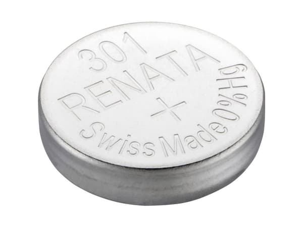 Renata Knapcellebatteri 301 1.55 V 1 stk 130 mAh Sølvoxid SR43