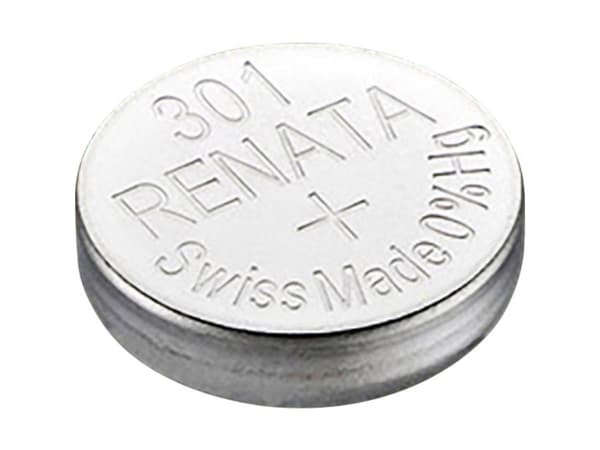 Renata Knapcellebatteri 301 1.55 V 1 stk 130 mAh Sølvoxid SR43