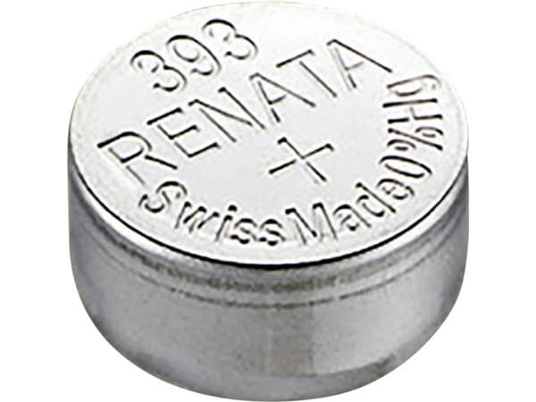 Renata Knapcellebatteri 393 1.55 V 1 stk 80 mAh Sølvoxid SR48 Compatible courant fort