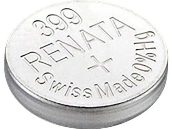 399 Knapcellebatteri Sølvoxid 1.55 V 53 mAh Renata SR57 1 stk