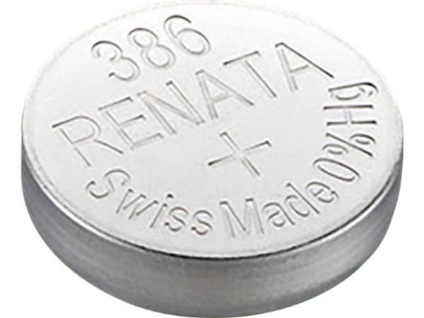 386 Knapcellebatteri Sølvoxid 1.55 V 130 mAh Renata SR43 1 stk