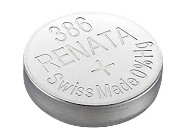 386 Knapcellebatteri Sølvoxid 1.55 V 130 mAh Renata SR43 1 stk