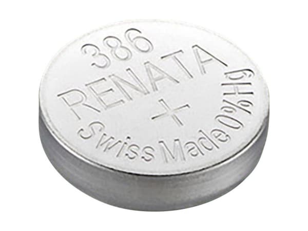 386 Knapcellebatteri Sølvoxid 1.55 V 130 mAh Renata SR43 1 stk