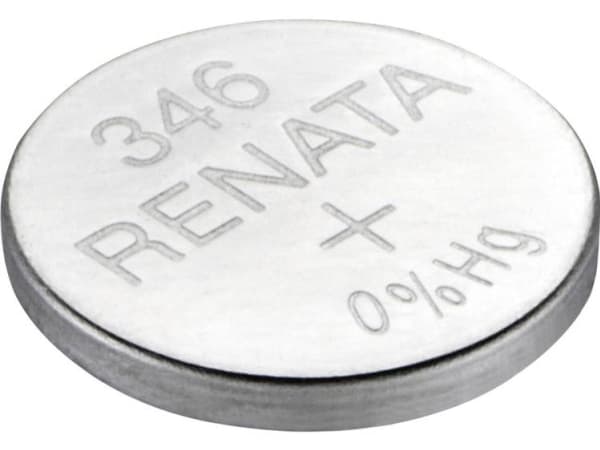 Renata Knapcellebatteri 346 1.55 V 1 stk 9.5 mAh Sølvoxid SR712