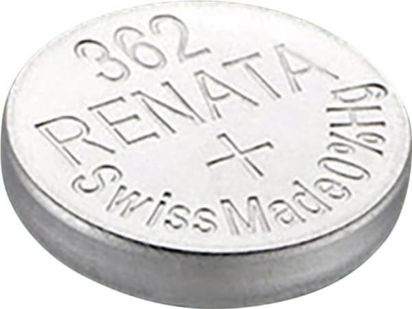 Renata Knapcellebatteri 362 1.55 V 1 stk 23 mAh Sølvoxid SR58