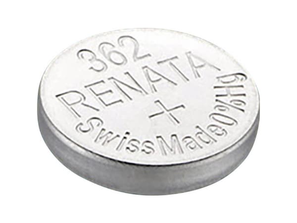 Renata Knapcellebatteri 362 1.55 V 1 stk 23 mAh Sølvoxid SR58