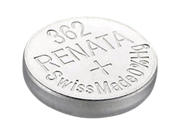 Renata Knapcellebatteri 362 1.55 V 1 stk 23 mAh Sølvoxid SR58