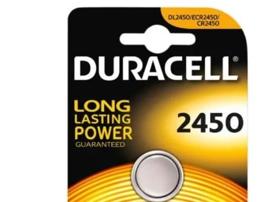 Duracell 2450 - Paristot CR2450 - Li -  3V - 620 mAh - 1 stk.