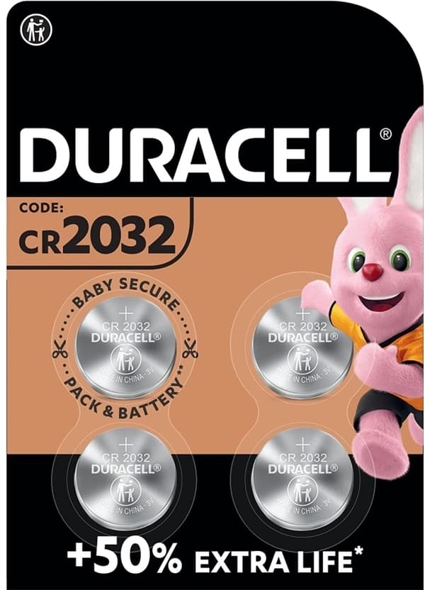 Duracell 2032 - Batteri 4 x CR2032 - Li - 220 mAh