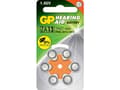 Miniatyrbilde 2 av 4: GP Batteries Hearing Aid ZA13, Engangsbatteri, Zink-luft, 1,4 V, 6 stykker, 5,4 mm, 7,9 mm