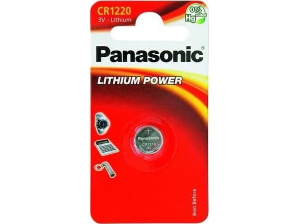 Panasonic Cell Power CR1220 - Batteri CR1220 - Li - 35 mAh