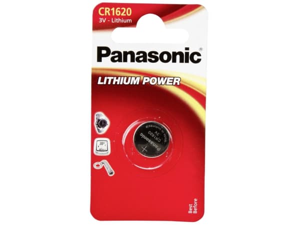 Panasonic CR1620L/1BP - Batteri CR1620 - Li - 75 mAh