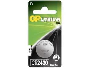 GP Batteries Lithium Cell Lithium CR2430 - 1, Kertakäyttöinen akku, Litium, 3 V, 1 kpl, Ruostumaton teräs, 3 mm
