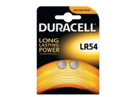 Duracell LR54 - Batteri 2 x LR54 - Alkalisk