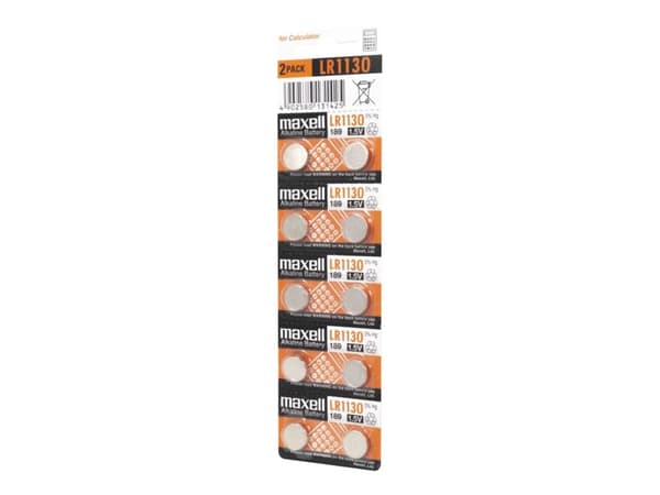 Maxell LR 1130 - Batterier 10 x LR54