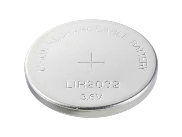 VOLTCRAFT LIR2032 Genopladelig ryggcellebatteri LIR 2032 Lithium 45 mAh 3,6 V 1 stk