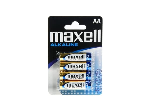 Maxell Alkaline Ace LR6, Kertakäyttöinen akku, Alkali, 1,5 V, 4 kpl, AA
