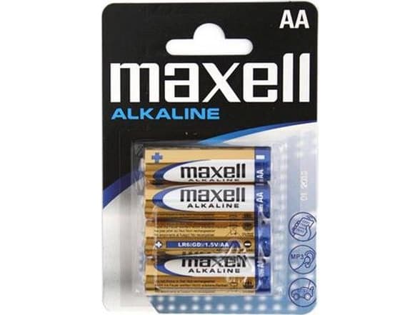 Maxell Alkaline Ace - Batteri 4 x AA-type - Alkalisk