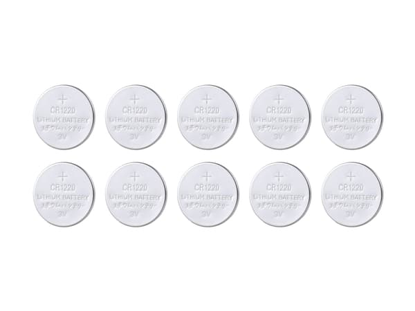 DELTACO Ultimate - Batteri 10 x CR1220 - Li - 40 mAh