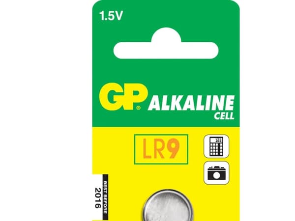 GP Batteries Alkaline Cell GPPX625AF, Engangsbatteri, LR9, SR43, Alkalinsk, 1,5 V, 1 stykker, Rustfritt stål
