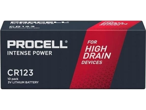PROCELL Procell Intense CR-123A Fotobatteri Lithium 920 mAh 3 V 10 stk