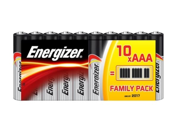 Energizer Family Pack - Alkaliska - Cylindriska - AAA - Svart - Grön - Röd - Gul (630066)