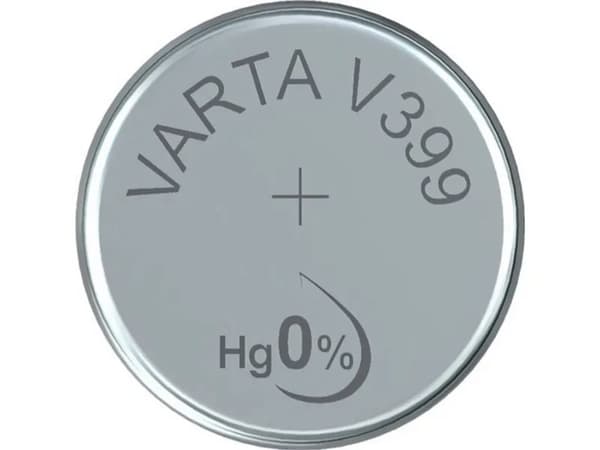 Varta Watches V399, Nickel-metallhydrid (NiMH), 1,55 V, 42 mAh, 0,75 g