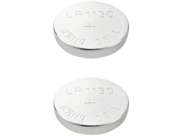 VOLTCRAFT knappcelle LR 1130 alkalisk mangan 75 mAh 1,5 V 2 stk (VC-14498845)