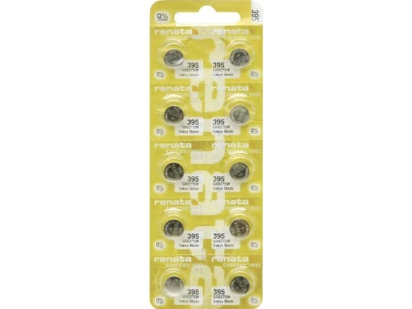 Renata Knapcellbatteri 395 10 stk 55 mAh