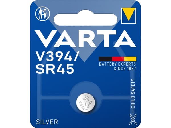 Varta V 394 - Batteri SR45 - sølvoksid - 67 mAh