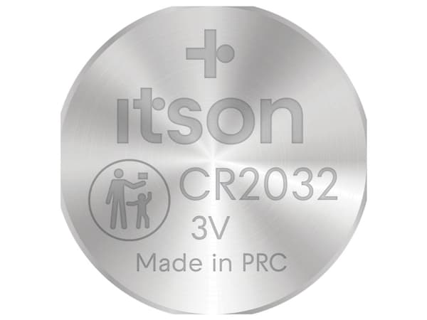 itson Knapcellebatteri CR 2032 2 stk Lithium