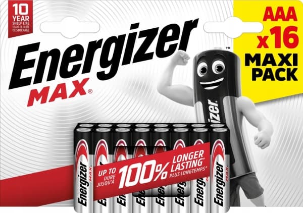 Energizer Max AAA / E92 (16 stk Blister)