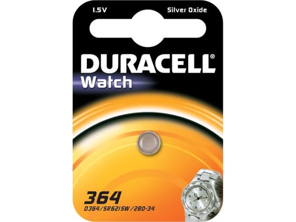 Duracell 067790, Kertakäyttöinen akku, SR60, Hopea-oksidi (S), 1,5 V, 1 kpl, Kupla