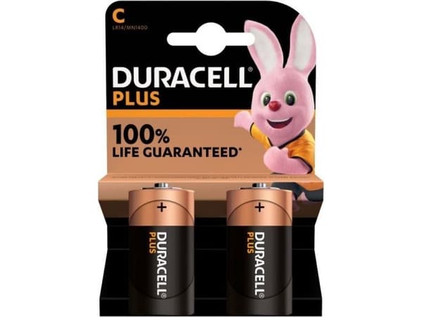 Duracell Plus - Batteri - Alkalisk