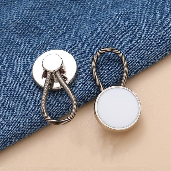 INF 12-paks midjeforlenger for jeans - ingen syknappforlenger  10 mm