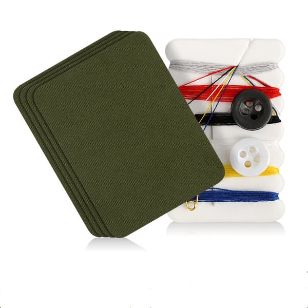 INF Strygbare reparationslapper 4-pak Grøn