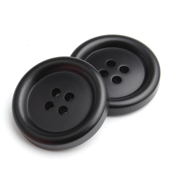 INF Resin syning knapper runde 4 huller 50-styk