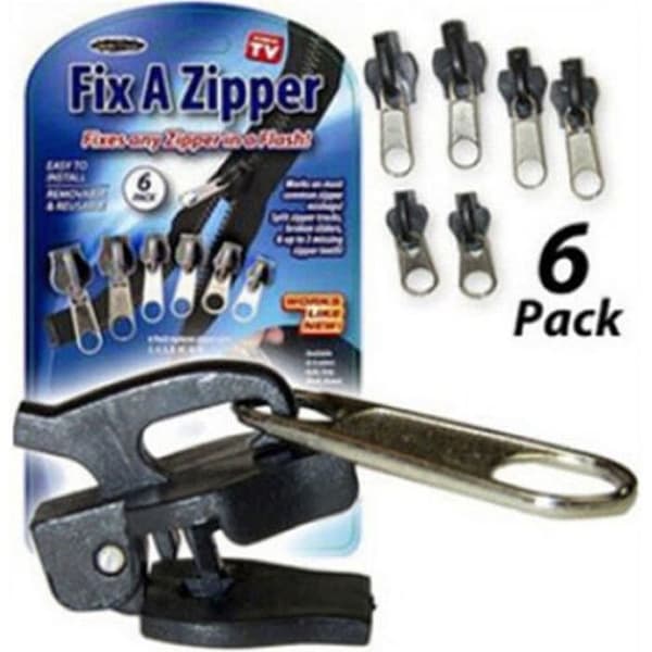 6 st Fix A Zipper Universal TV Zip 3 modeller
